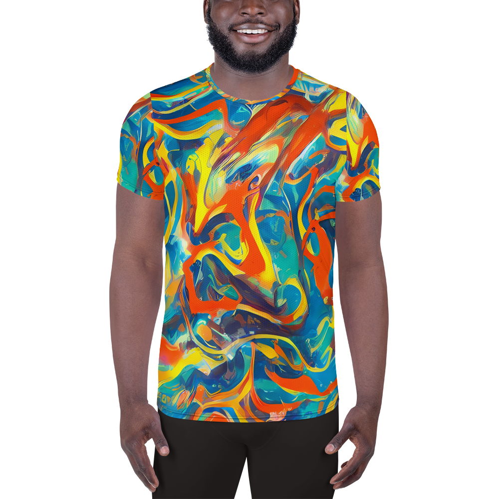 Men's Athletic T-Shirt - Chromatic Fusion