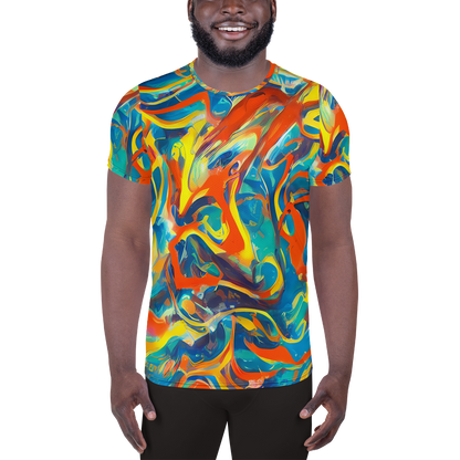 Men's Athletic T-Shirt - Chromatic Fusion