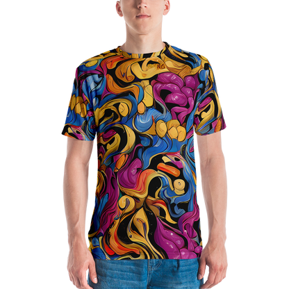 Men's Crew Neck T-Shirt - Bosschaert Whorls