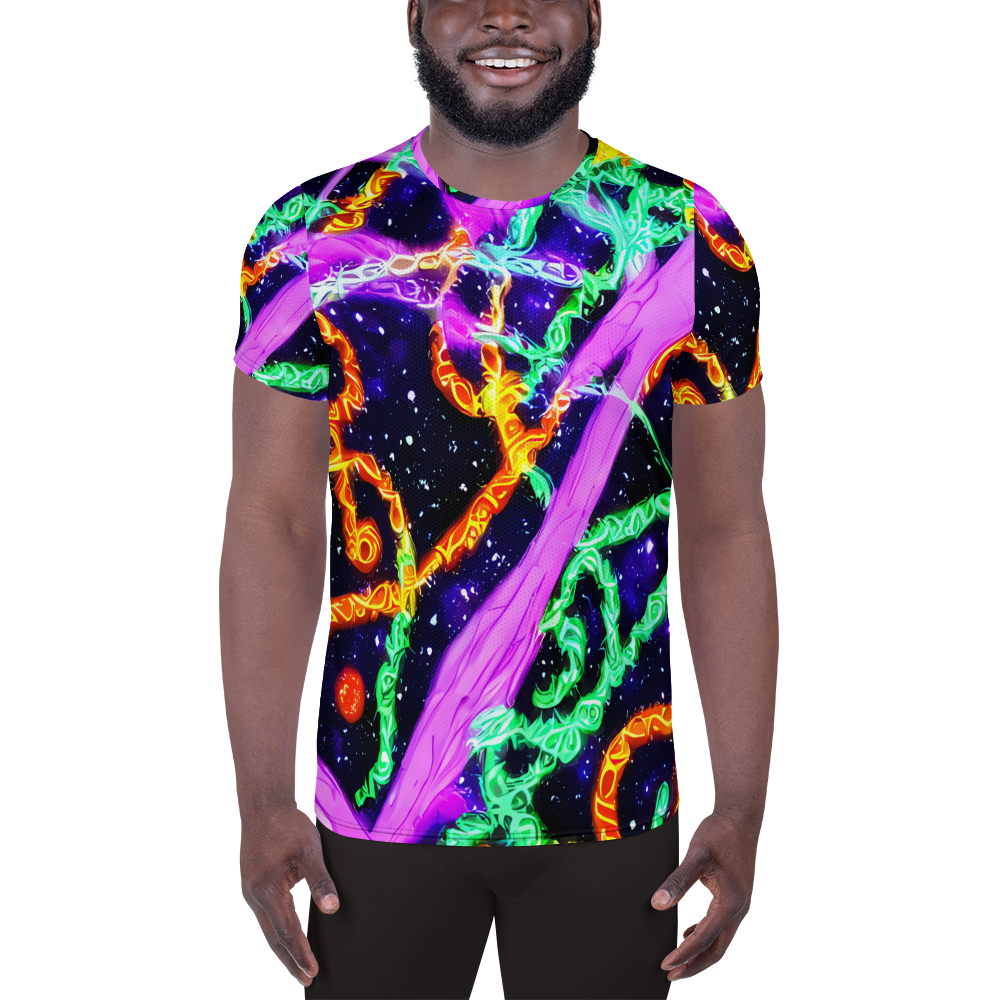 Men's Athletic T-Shirt - Enckell's Nebula