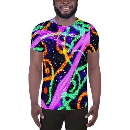 Men's Athletic T-Shirt - Enckell's Nebula