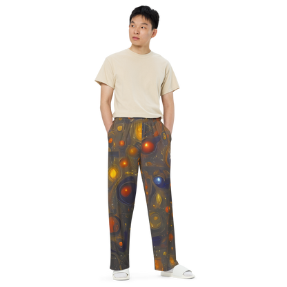 Wide-Leg Pants - Chromal Flux