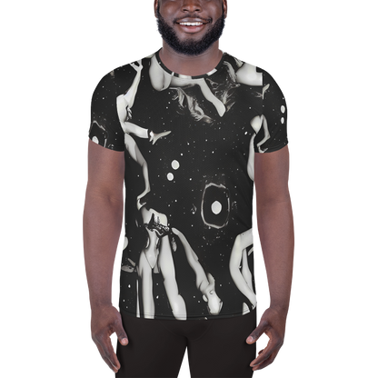 Men's Athletic T-Shirt - Galactic Vogue