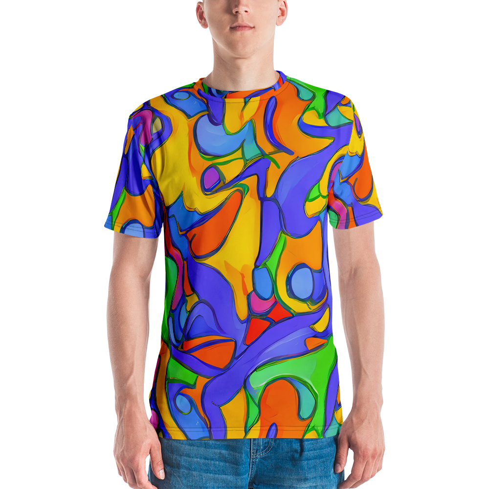 Men's Crew Neck T-Shirt - Joffe Swirl