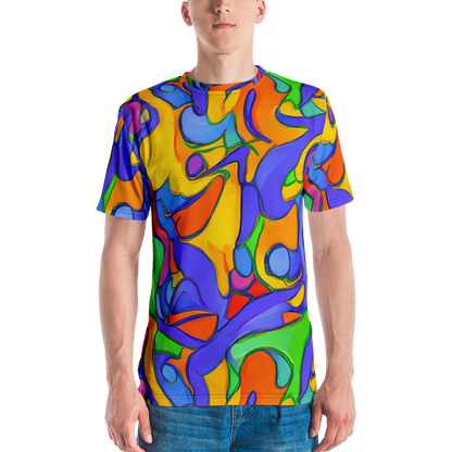 Men's Crew Neck T-Shirt - Joffe Swirl