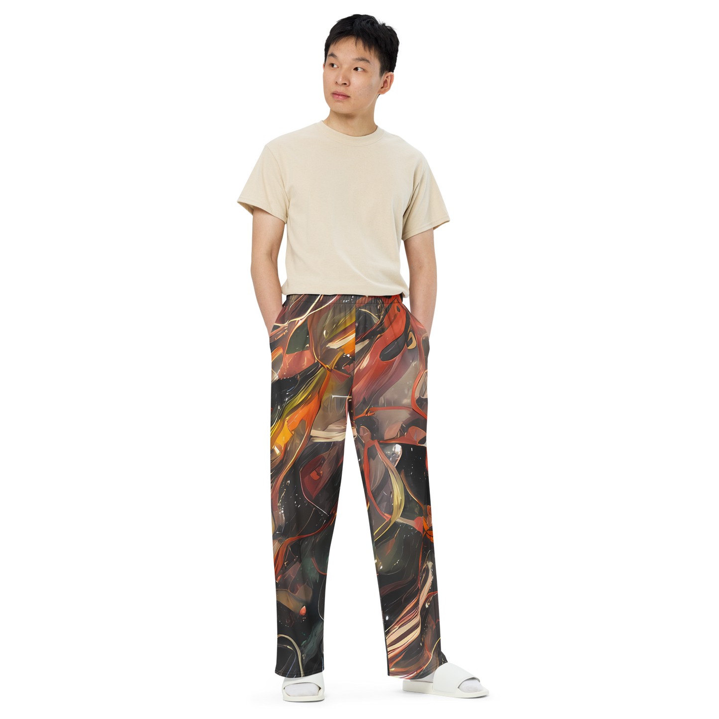 Wide-Leg Pants - Temporal Vortex