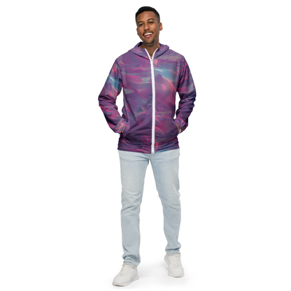 Men's Windbreaker - Dreamscape Swirl