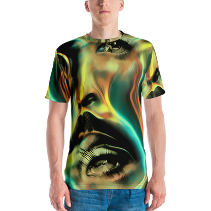 Men's Crew Neck T-Shirt - Newtonian Visage