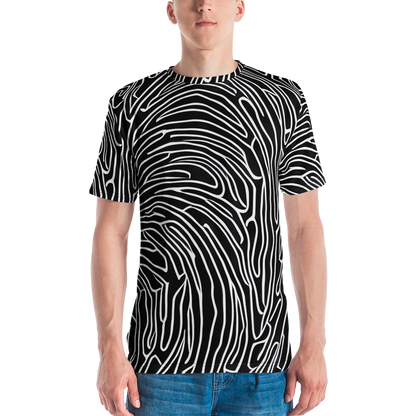 Men's Crew Neck T-Shirt - Acconci Waves