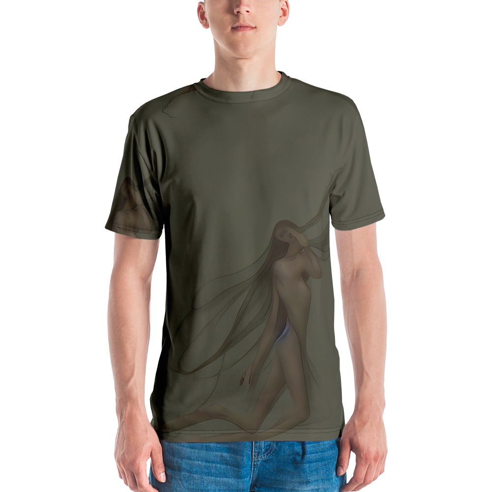 Men's Crew Neck T-Shirt - Valsecchi's Veil