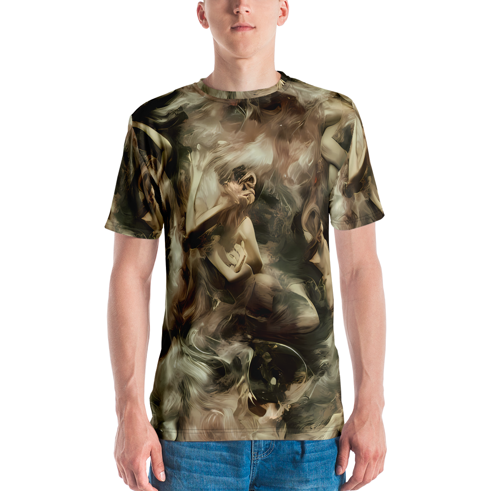 Men's Crew Neck T-Shirt - Ceramic Swirl