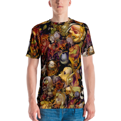 Men's Crew Neck T-Shirt - Arcimboldo Abundance