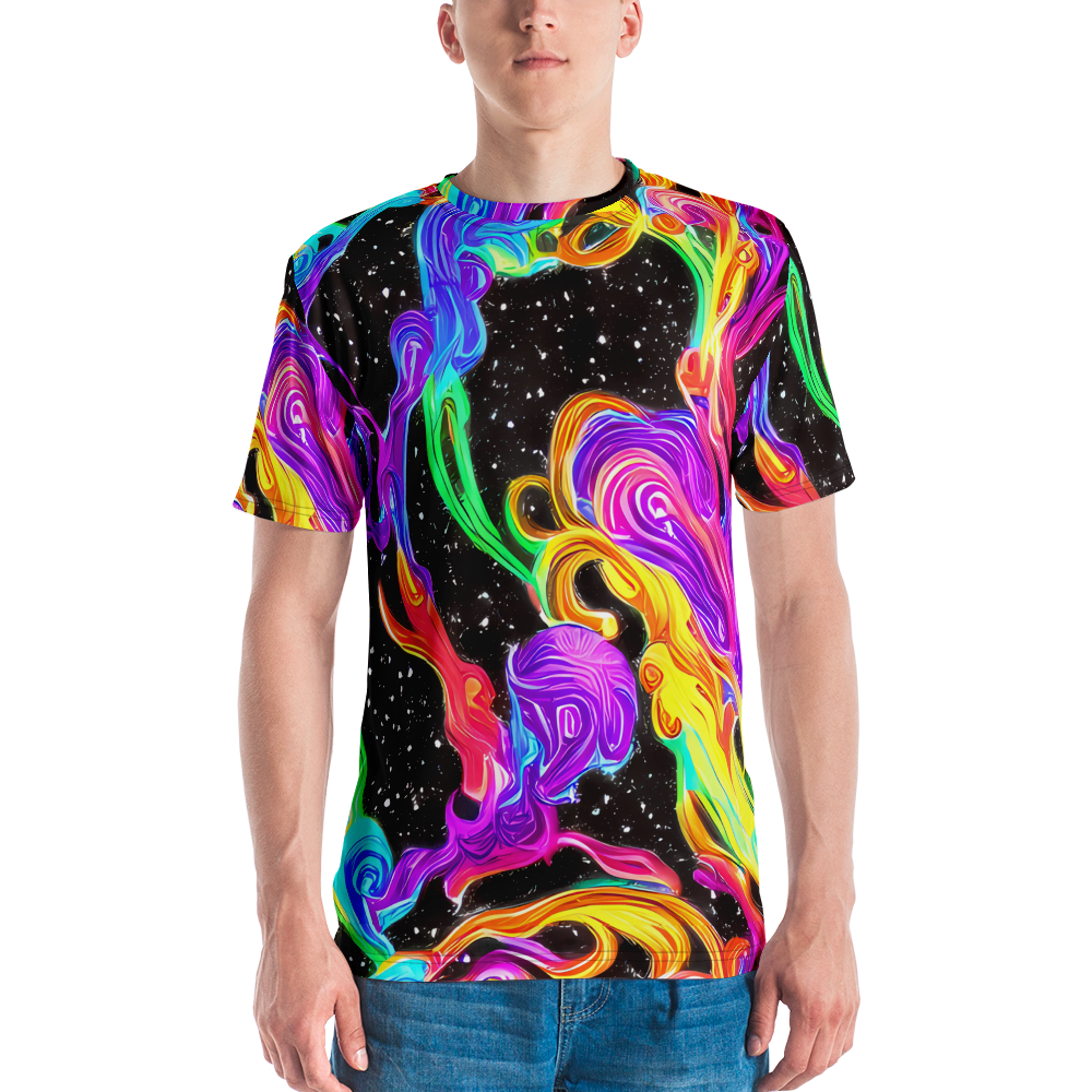 Men's Crew Neck T-Shirt - Yuan Whirls