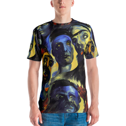 Men's Crew Neck T-Shirt - Cosmic Visages