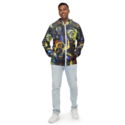 Men's Windbreaker - Cosmic Visages