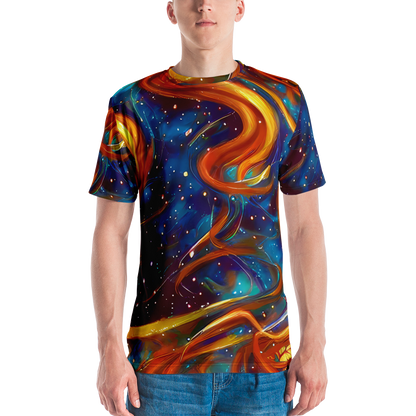 Men's Crew Neck T-Shirt - Perez Whirl