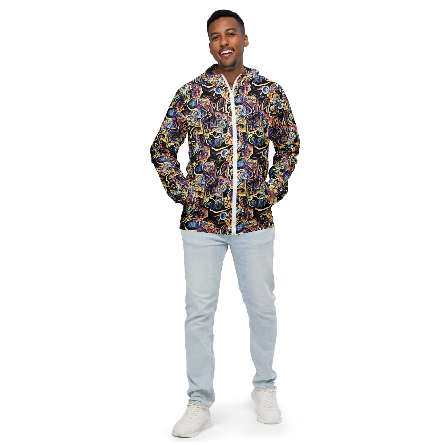 Men's Windbreaker - Grosz Galaxy