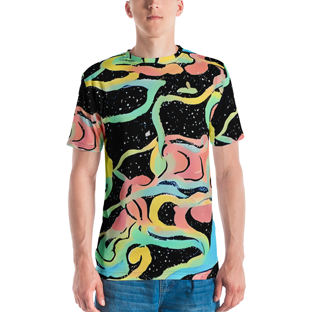 Men's Crew Neck T-Shirt - Mcguire Wavelength