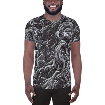 Men's Athletic T-Shirt - Savrasov Swirls