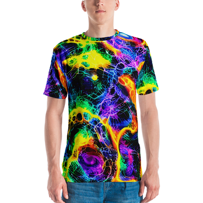 Men's Crew Neck T-Shirt - Vivid Veil