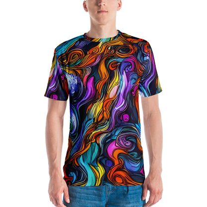 Men's Crew Neck T-Shirt - Guiard's Whirl