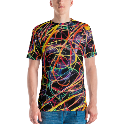 Men's Crew Neck T-Shirt - Acconci Twirl