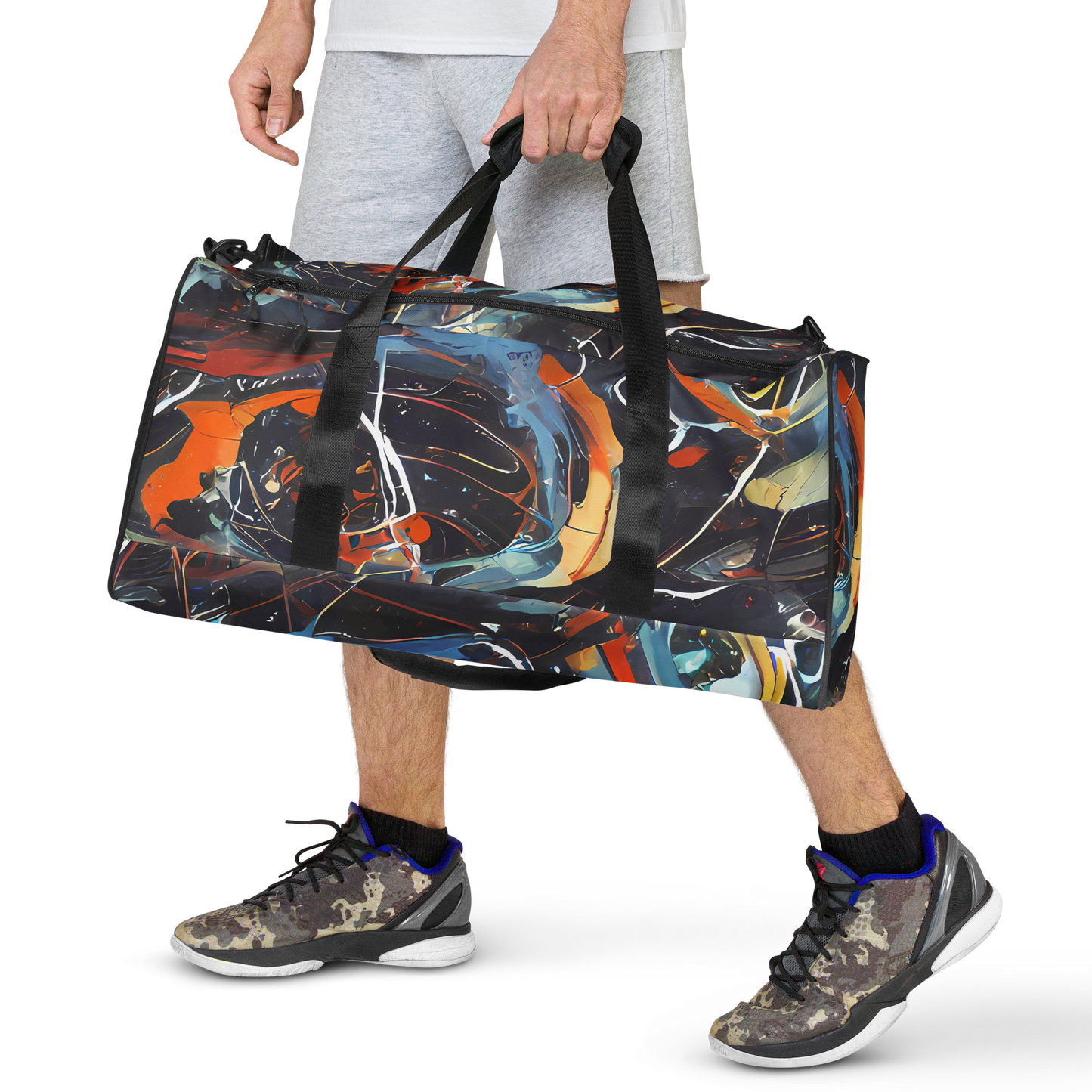 Duffle Bag - Neo-Splash Labyrinth