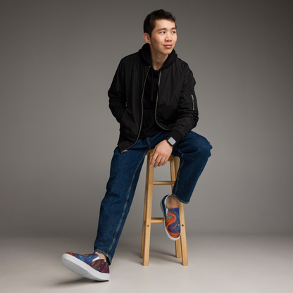 Men's Slip-On Canvas Shoes - Perez Whirl