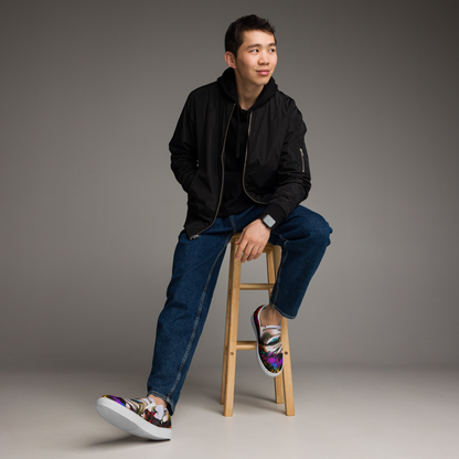 Men's Slip-On Canvas Shoes - Sultry Smoke