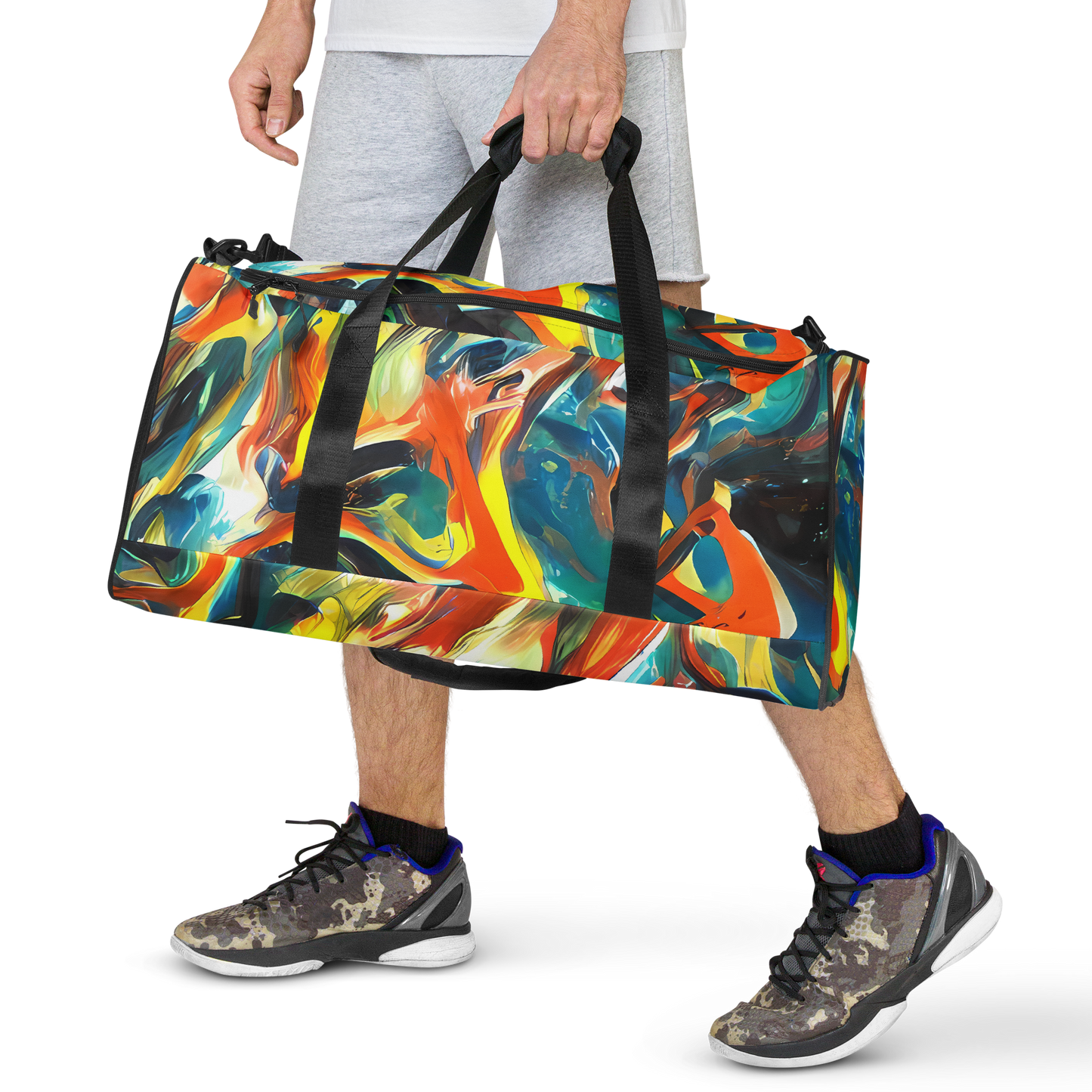 Duffle Bag - Chromatic Vortex