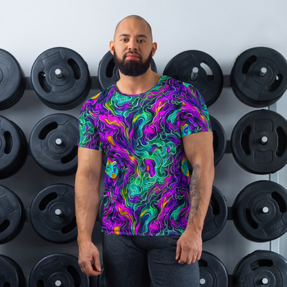 Men's Athletic T-Shirt - Vortex Dream