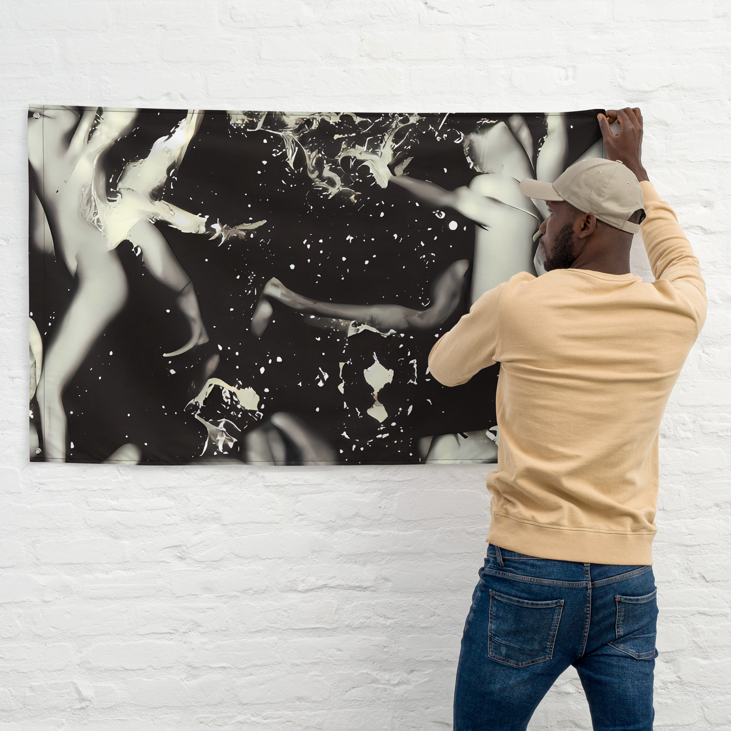 Flag - Newton's Silhouette