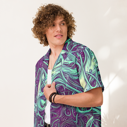 Button Shirt - Temple Swirls