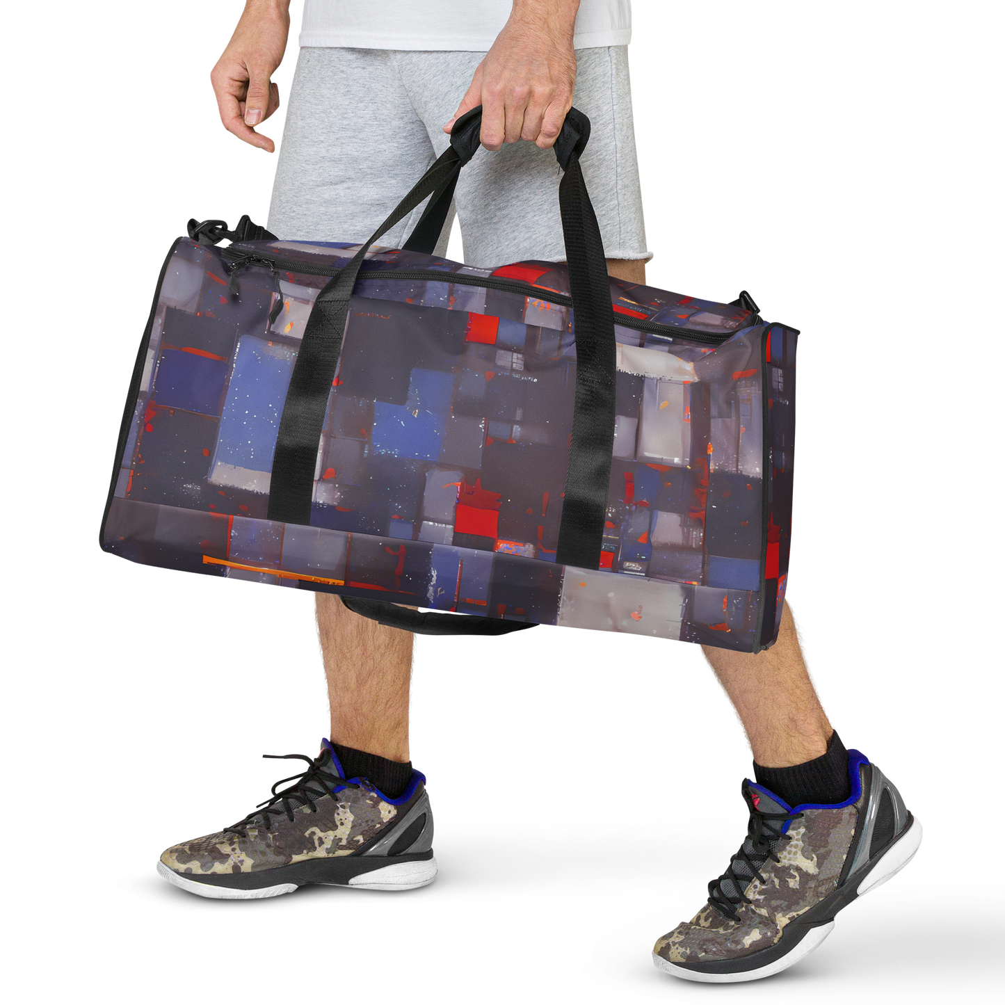 Duffle Bag - Cubist Rhythm