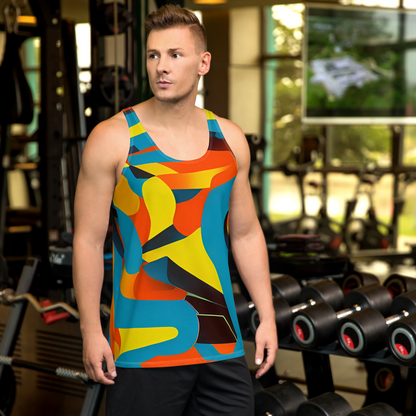 Men's Tank Top - Fragmented Rhapsody