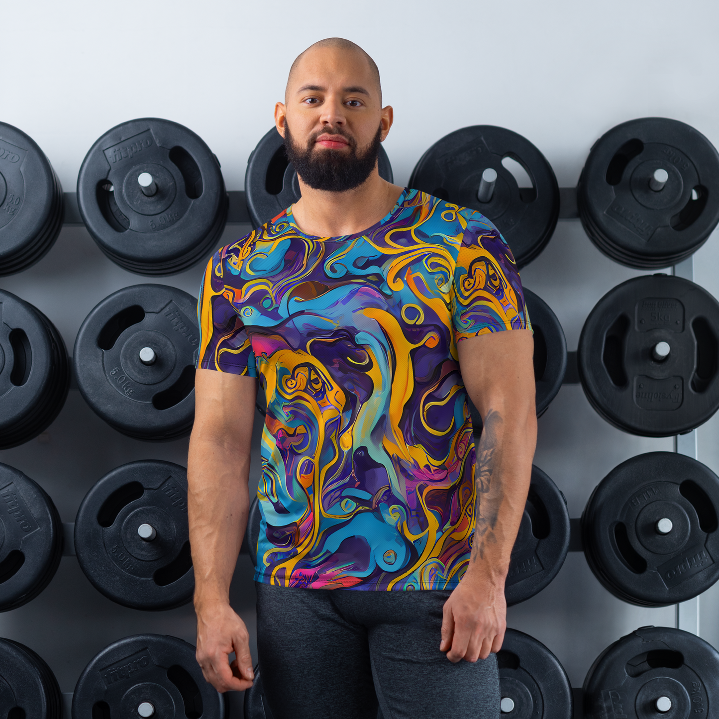 Men's Athletic T-Shirt - Cecily's Whorl