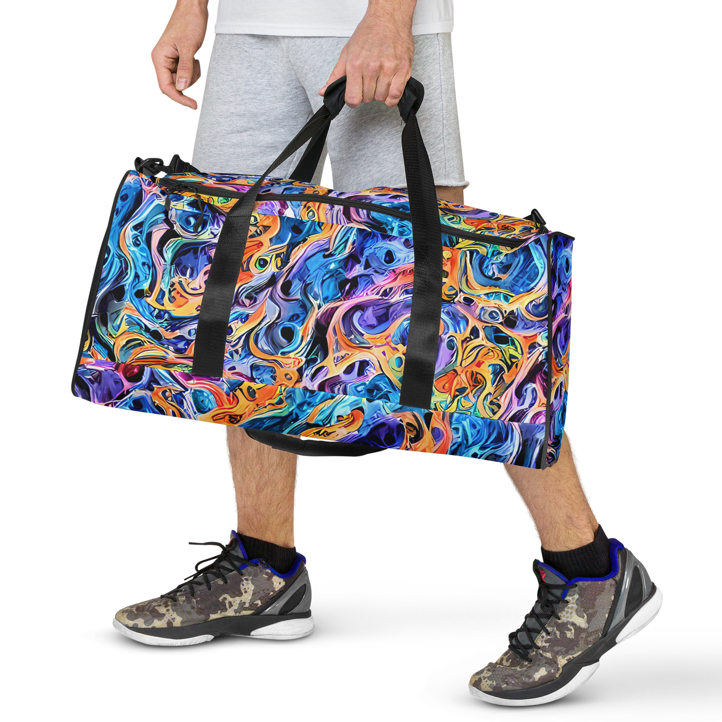 Duffle Bag - Rococo Vortex