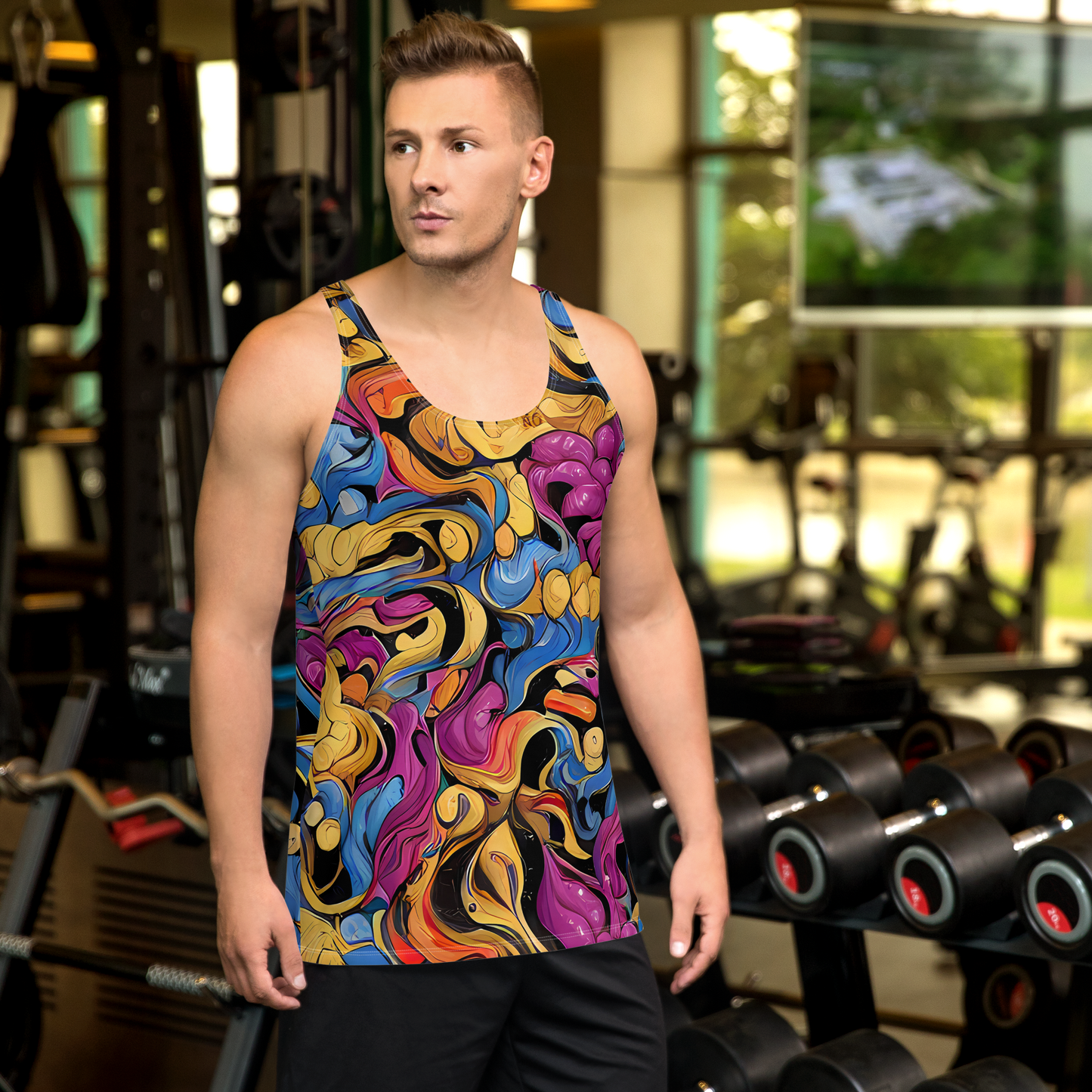 Men's Tank Top - Bosschaert Whorls