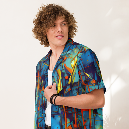 Button Shirt - Abstract Eddy