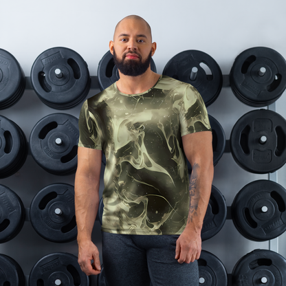 Men's Athletic T-Shirt - Biomech Whirl