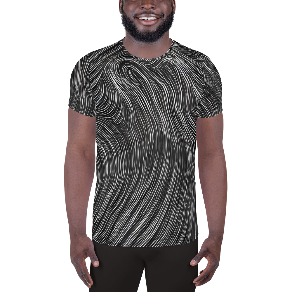 Men's Athletic T-Shirt - Wirth Waves