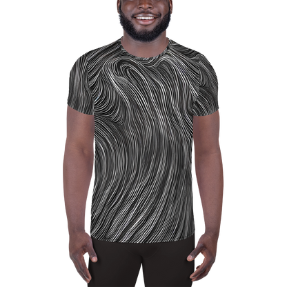 Men's Athletic T-Shirt - Wirth Waves