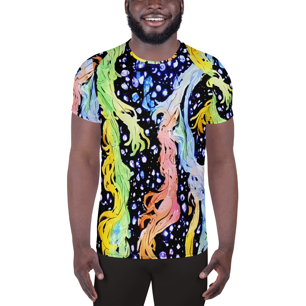 Men's Athletic T-Shirt - Celestial Serenade