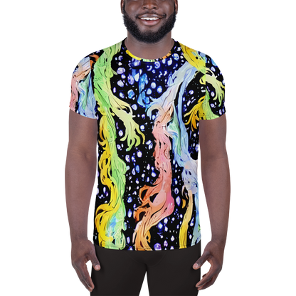 Men's Athletic T-Shirt - Celestial Serenade