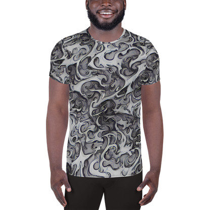 Men's Athletic T-Shirt - Mashburn Swirls