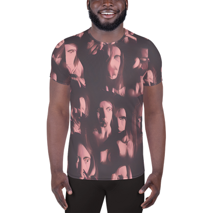 Men's Athletic T-Shirt - Portrait Whispers