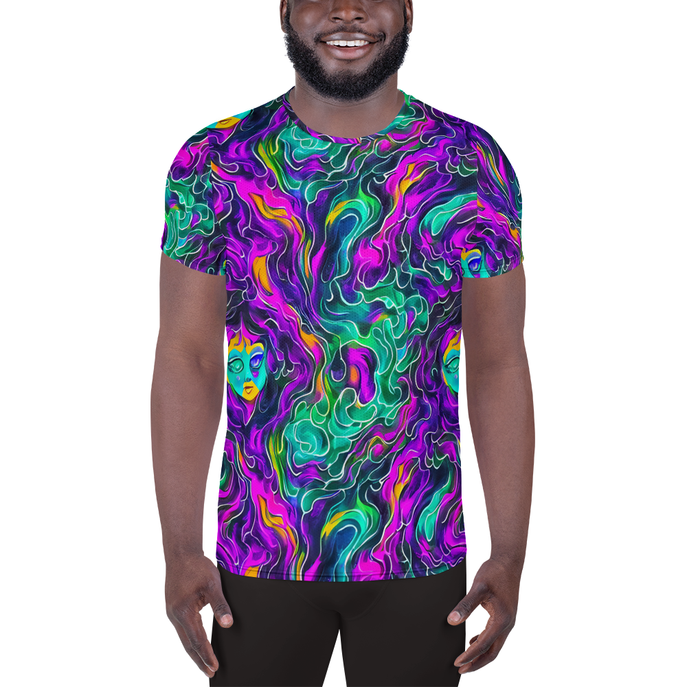 Men's Athletic T-Shirt - Vortex Dream