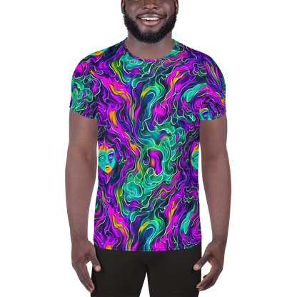 Men's Athletic T-Shirt - Vortex Dream