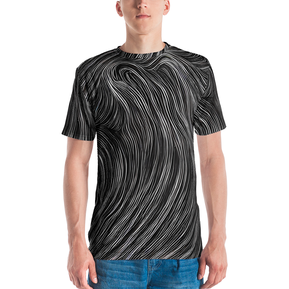 Men's Crew Neck T-Shirt - Wirth Waves