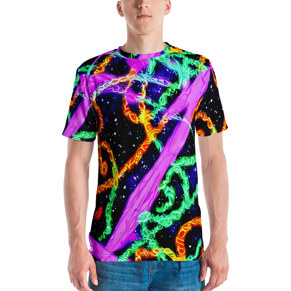 Men's Crew Neck T-Shirt - Enckell's Nebula